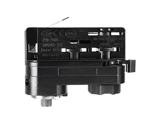 Deko-Light | D LINE Zubehör Adapter Pendel-Leuchtenmontage für 3-Phasen-Strom-Schienen-System 230V | schwarz von Deko-Light