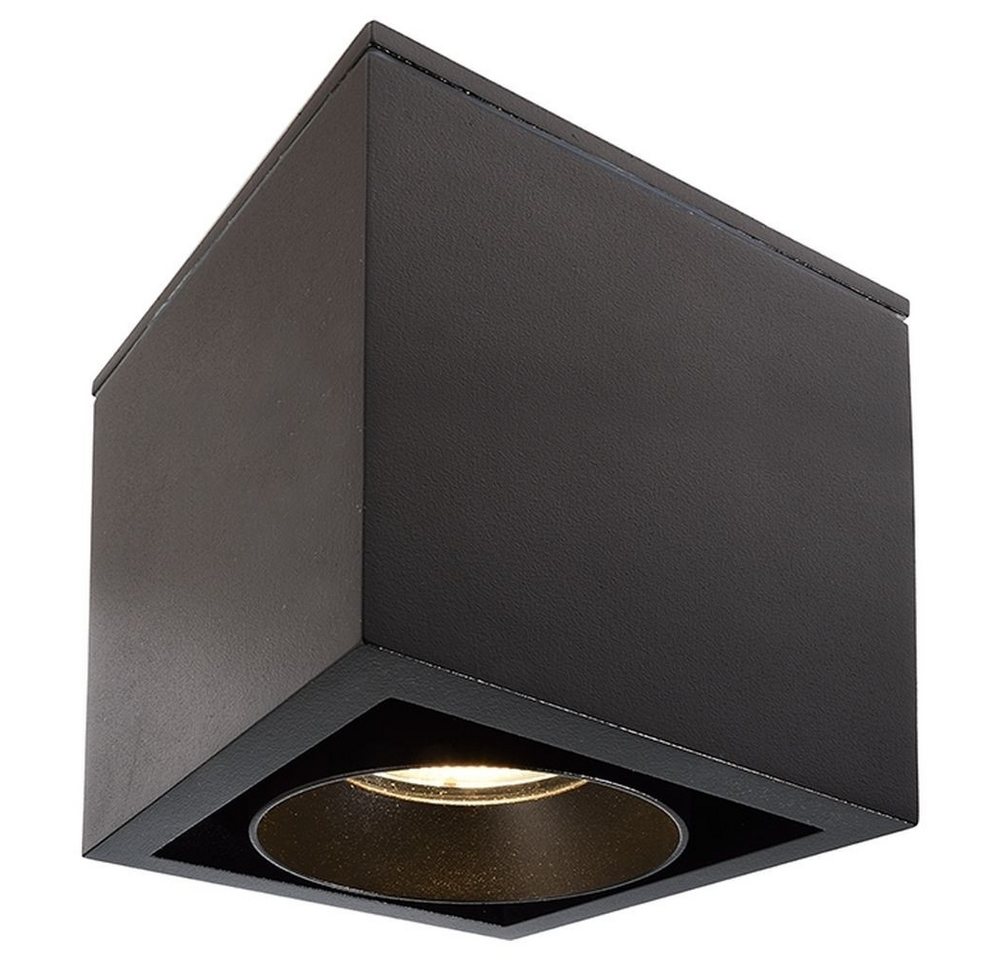 Deko-Light Deckenleuchten LED Deckenaufbauleuchte Ceti in Schwarz 9,2W 730lm IP44, LED von Deko-Light