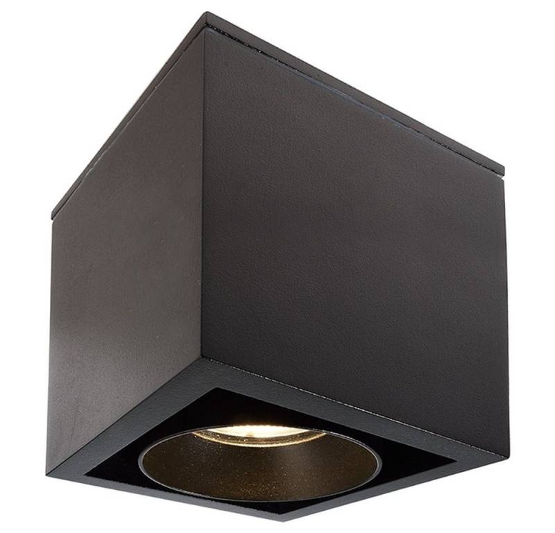 Deko-Light Deckenleuchten LED Deckenaufbauleuchte Ceti in Schwarz 9,2W 730lm IP44, LED von Deko-Light