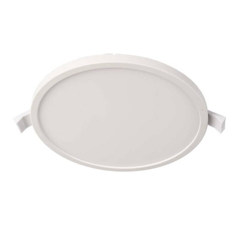 Deko-Light Einbauleuchte LED Einbauleuchte Alya in Verkehrsweiß und Weiß 12W 890lm eckig, LED von Deko-Light