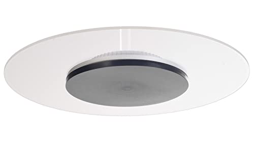 Deko-Light | LED-Deckenleuchte Deckenlampe Innenbereich dimmbar 360°-Licht | Zaniah Grau 24W von Deko-Light
