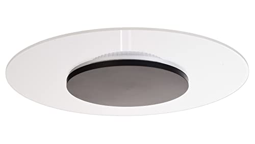 Deko-Light | LED-Deckenleuchte Deckenlampe Innenbereich dimmbar 360°-Licht | Zaniah Schwarz 18W von Deko-Light