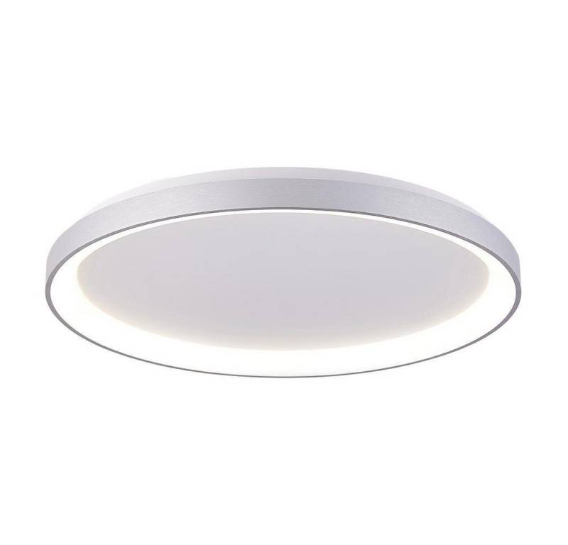 Deko-Light LED Deckenleuchte Merope 600, Farbe: Silber, Durchmesser: 600 mm, Leuchtmittel enthalten: Ja, fest verbaut, LED,, Warmweiß von Deko-Light
