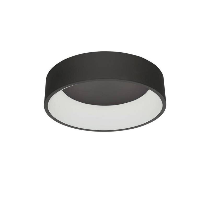 Deko-Light LED Deckenleuchte Sculptoris 400, Farbe: Schwarz, Durchmesser: 400 mm, Leuchtmittel enthalten: Ja, fest verbaut, LED,, Warmweiß von Deko-Light