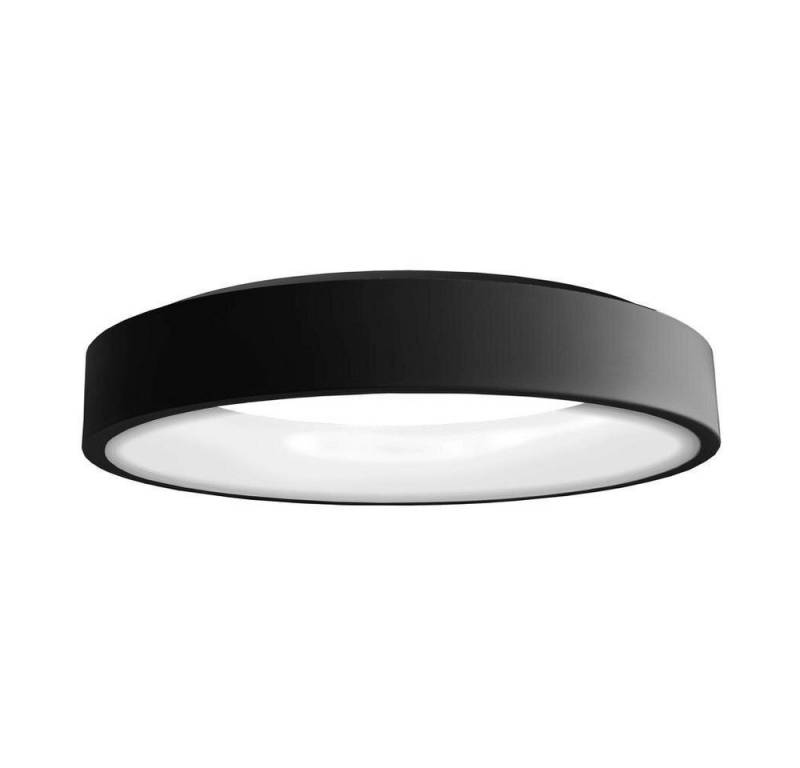 Deko-Light LED Deckenleuchte Sculptoris 800, Farbe: Schwarz, Durchmesser: 800 mm, Leuchtmittel enthalten: Ja, fest verbaut, LED,, Warmweiß von Deko-Light