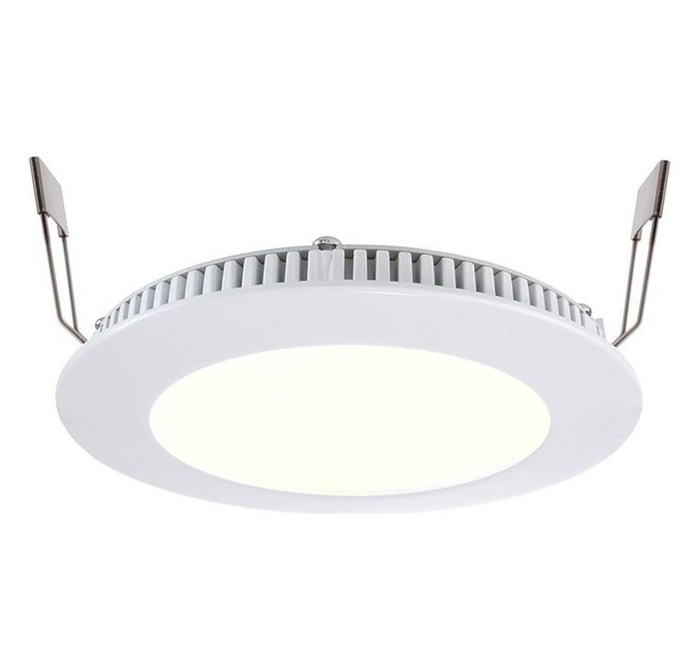 Deko-Light LED Panel LED Deckeneinbaupanel 8 in Weiß-Matt und Transparent-Satiniert 8W, LED von Deko-Light