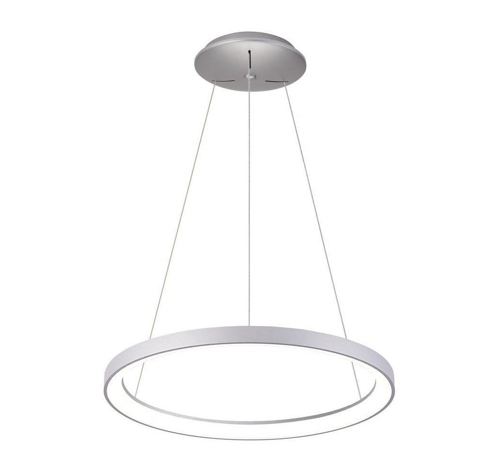 Deko-Light LED Pendelleuchte LED Pendelleuchte Merope 600 in Silber 42W 3200lm, keine Angabe, Leuchtmittel enthalten: Ja, fest verbaut, LED, warmweiss, Hängeleuchte, Pendellampe, Pendelleuchte von Deko-Light