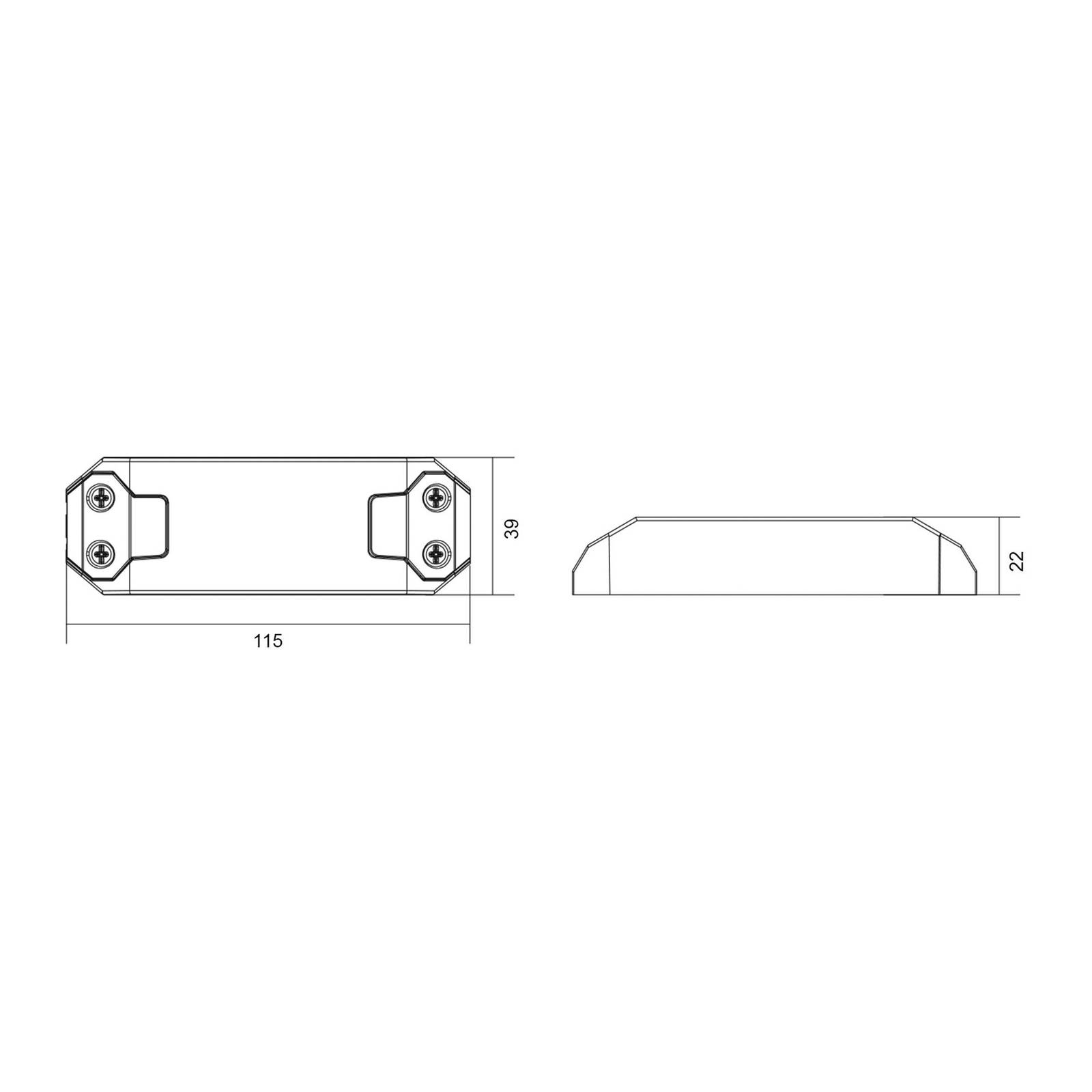 LED-Treiber Basic, DIM, CC, D35009UF/9W von Deko-Light