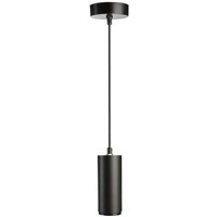 Deko Light Lucea 10 Pendelleuchte LED fest eingebaut 10W LED EEK: F (A - G) Tiefschwarz (RAL 9005) von Deko Light