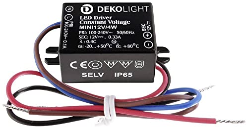 Deko Light MINI, CV, 12V/4W LED-Treiber 4W 0-330mA 12V von Deko Light