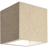Deko Light Mini Cube Beige Granit Mini Cube Wandaufbauleuchte LED fest eingebaut EEK: F (A - G) 4W W von Deko Light