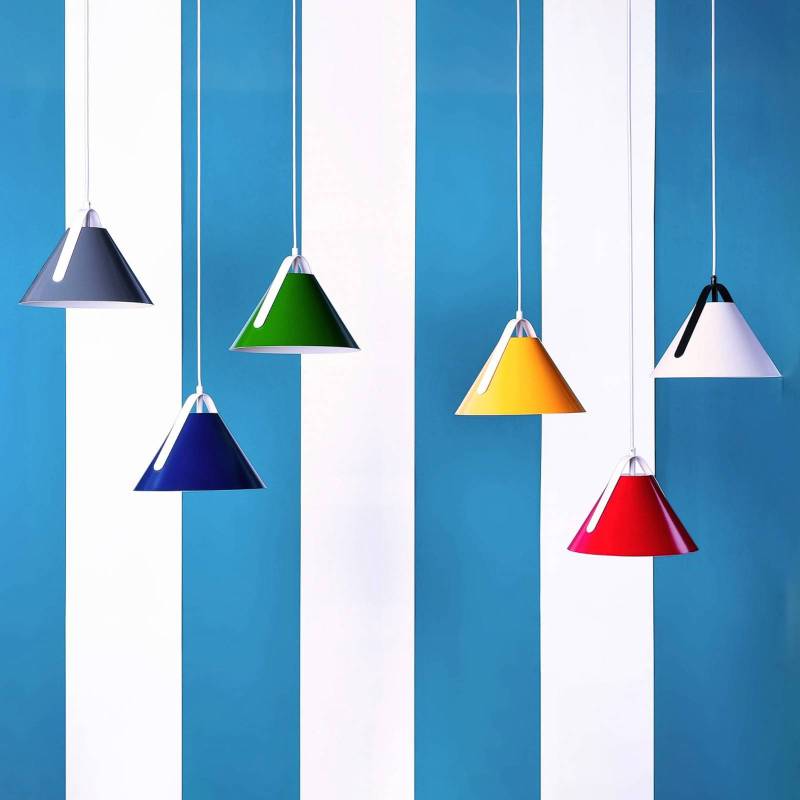 Hängeleuchte Diversity in Safrangelb von Deko-Light