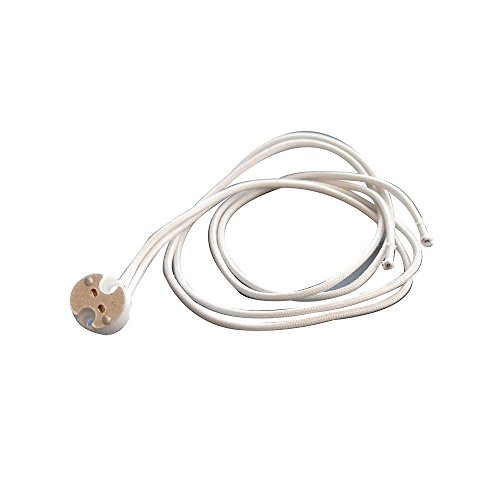 Halogenfassung Keramik G4-GY6, 35, max. 50W, mit 50cm Kabel von Deko-Light