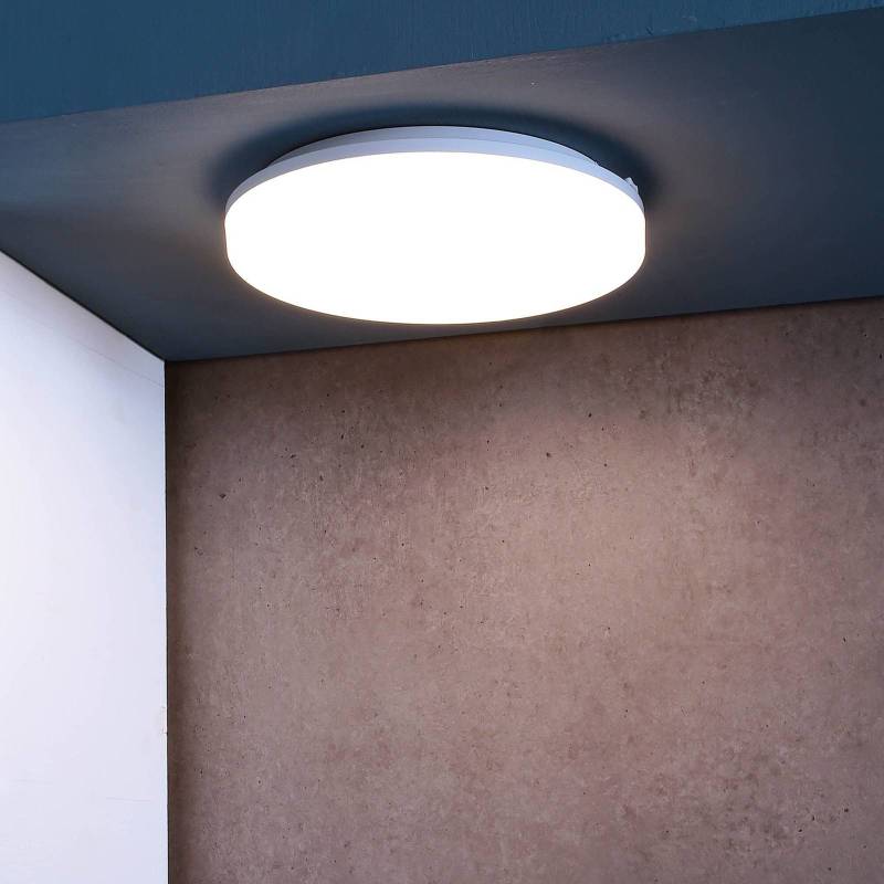 LED-Außendeckenleuchte Altais Motion, 18W, Ø 28 cm von Deko-Light