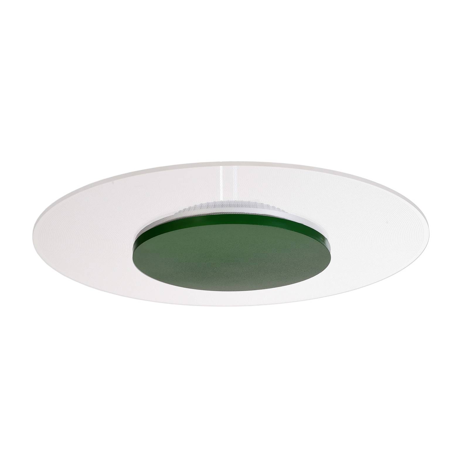 LED-Deckenleuchte Zaniah, 360°-Licht, 24W, grün von Deko-Light