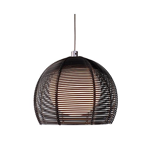 Deko-Light Pendelleuchte Filo Ball, 222-240V AC/50-60Hz, G9, 40W, Metall, schwarz von Deko-Light