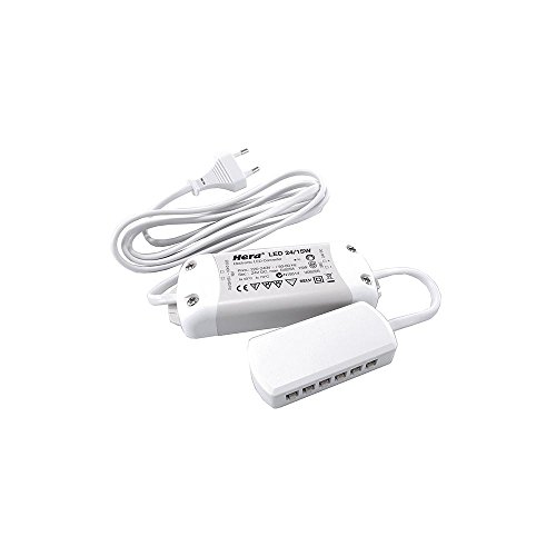 Hera Netzgerät, Schaltnetzteil EQ-LED, 220-240 V AC/50-60Hz, 24 V DC, 15,00 W 686852 von Hera