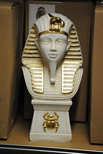 Deko Shop Cologne Ägyptische Groß Figur Tutenchamun Büste Pharao 2860-108, Creme von Deko Shop Cologne