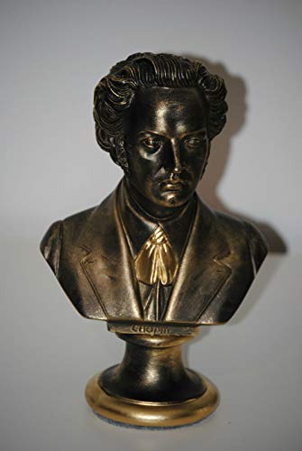 Deko Shop Cologne Frederic Chopin Büste Komponist Musik Statue Klavier NEW-110 von Deko Shop Cologne