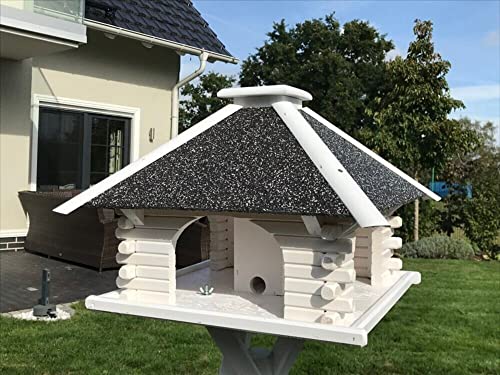 Deko-Shop-Hannusch Vogelhaus, Vogelhäuschen, Futterhaus V 20 Stein Weiss, Vogelhausständer:ohne Vogelhausständer, Solarbeleuchtung:mit Solarbeleuchtung Deko-Shop-Hannusch Vogelhaus, Vogelhäuschen, Futterhaus V 20 Stein Weiss, Vogelhausständer:ohne Vogelhausständer, Solarbeleuchtung:mit Solarbeleuchtung von Deko-Shop-Hannusch