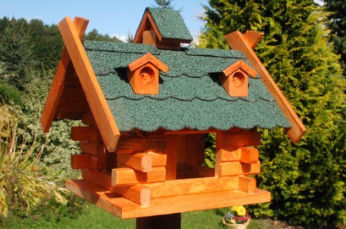 Deko-Shop-Hannusch Vogelhaus Vogelvilla Vogelhäuser Dach in grün Nr2 von Deko-Shop-Hannusch