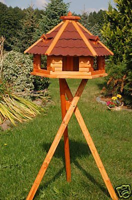 Deko-Shop-Hannusch Wunderschönes XXL Vogelhaus mit Ständer, behandelt Deko-Shop-Hannusch Wunderschönes XXL Vogelhaus mit Ständer, behandelt von Deko-Shop-Hannusch