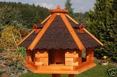 Deko-Shop-Hannusch XXL Vogelhaus, Vogelhäuschen behandelt mit Bitumschindeln Deko-Shop-Hannusch XXL Vogelhaus, Vogelhäuschen behandelt mit Bitumschindeln von Deko-Shop-Hannusch