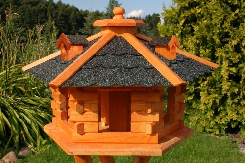 Deko-Shop-Hannusch XXL Vogelhaus, Vogelhäuschen behandelt mit Bitumschindeln Deko-Shop-Hannusch XXL Vogelhaus, Vogelhäuschen behandelt mit Bitumschindeln von Deko-Shop-Hannusch
