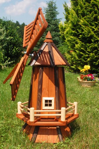 Deko-Shop-Hannusch Große Windmühle,Windmühlen imprägniert u. kugelgelagert von Deko-Shop-Hannusch