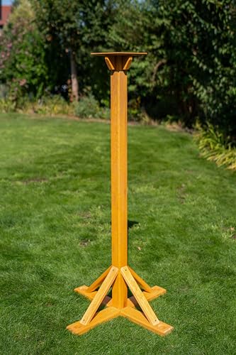 Deko-Shop-Hannusch Ständer für Vogelhäuser braun zum befestigen am Boden 1,2 m, Vogelhaus, Futterhaus oder Vogelhäuser von Deko-Shop-Hannusch