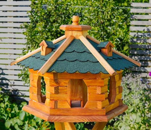 XXL Vogelhaus Vogelvilla mit Gauben Nr16 Dach grün XXL Vogelhaus Vogelvilla mit Gauben Nr16 Dach grün von Deko-Shop-Hannusch
