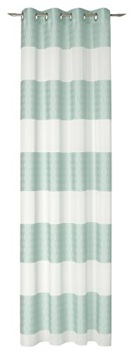 Deko Trends Ösenschal, Polyester, Türkis-wollweiß, 245 x 137 cm Deko Trends Ösenschal, Polyester, Türkis-wollweiß, 245 x 137 cm von Deko Trends
