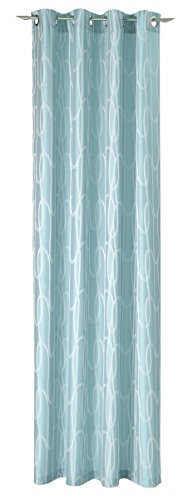 Deko Trends Oesenschal, Stoff, türkis, 245 x 146 cm Deko Trends Oesenschal, Stoff, türkis, 245 x 146 cm von Deko Trends