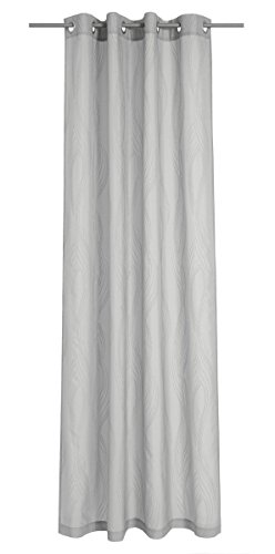 Neutex for you! Ösenschal, Stoff, Silber-grau, 245x137x245 cm Neutex for you! Ösenschal, Stoff, Silber-grau, 245x137x245 cm von Neutex for you!