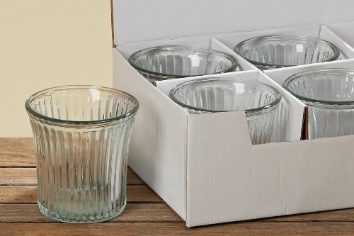 Pflanztopf Topf Glas Vase Windlicht Teelichthalter 1812-4293900 von Deko im Trend