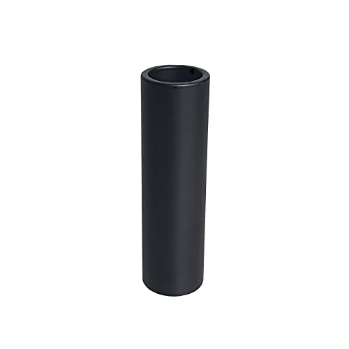Deko und Band Metall-Kerzenhalter mit Magnet 10x2.3 cm schwarz matt für Stabkerzen von Deko und Band