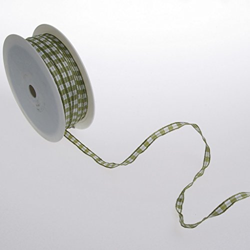 Deko und Band Karoband mit Drahtkante - olivgrün - 5 mm auf 100 m Rolle - 64098 5 66 Deko und Band Karoband mit Drahtkante - olivgrün - 5 mm auf 100 m Rolle - 64098 5 66 von Deko AS GmbH