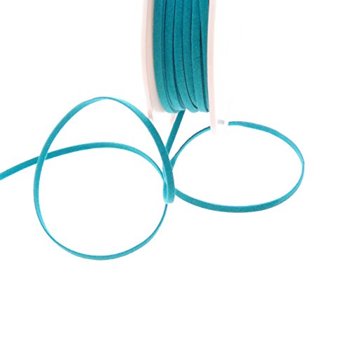 Lederband - Lederschnur türkis - 3 mm Breite - 25 m Rolle - 18000-3-72 Lederband - Lederschnur türkis - 3 mm Breite - 25 m Rolle - 18000-3-72 von Deko und Band