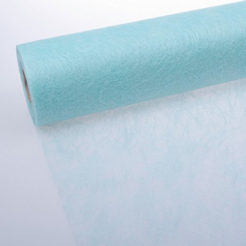 Sizoflor Tischband eisblau 7,9 cm Rolle 50 Meter - 60-79-50-043 von Deko und Band