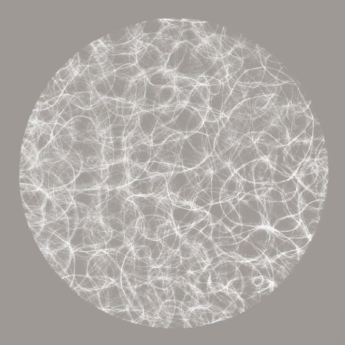 Sizoweb Formen - Platzsets - Tischsets - Dekounterlagen - 12 Stück - 64K (Sizoweb Kreis, Sahneweiss) von Deko und Band