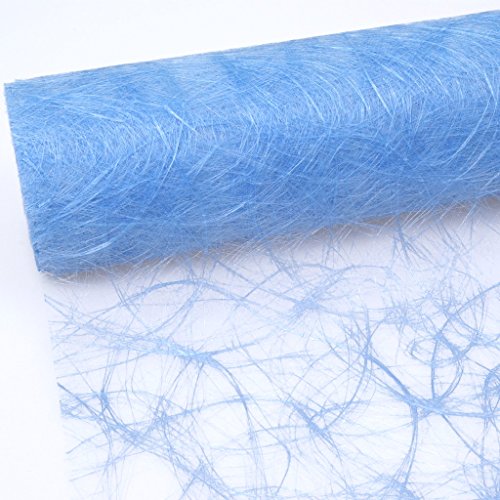 Sizoweb Tischband hellblau 30 cm Rolle 5 Meter 64 015-R von Deko und Band
