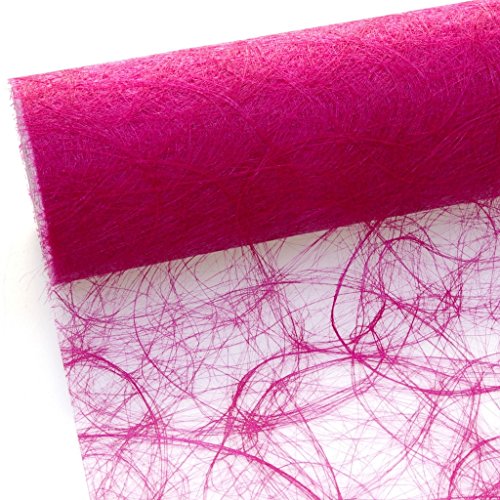 Sizoweb Tischband pink 30 cm Rolle 5 Meter 64 019-R von Deko und Band