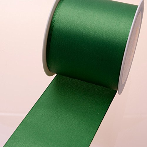 Taftband (75mm x 25m, Grün) von Deko und Band
