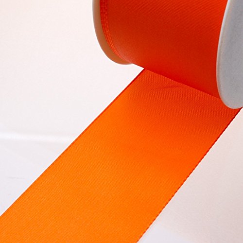 Deko AS GmbH Taftband ohne Draht - orange - 60 mm - Rolle 50 m - 8391 35-R 060 von Deko AS GmbH