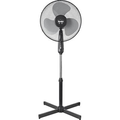 Standventilator ø390mm 45W 3stuf sw 440mm Oszillation 2650cbm/h von Deko