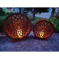 Windlicht Ornament | Gartendeko Herzdeko Rostmetall Terassendeko Teelichthalter Kerzenhalter B-Ware Windlicht Ornament | Gartendeko Herzdeko Rostmetall Terassendeko Teelichthalter Kerzenhalter B-Ware von DekoCreative4u