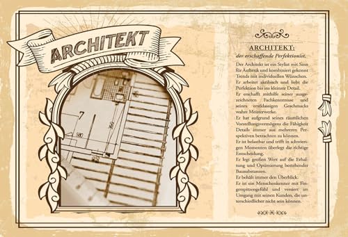 Blechschild 18x12 cm Architekt Perfektionist Stylist Wand Deko Bar Kneipe Sammler Geschenk von DekoDrom
