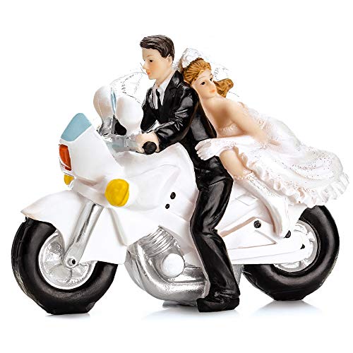 Tortenfigur Brautpaar- auf einem Motorrad 11,5 cm Tortenaufsatz Tortendeko Hochzeit PF33 Tortenfigur Brautpaar- auf einem Motorrad 11,5 cm Tortenaufsatz Tortendeko Hochzeit PF33 von DekoHaus