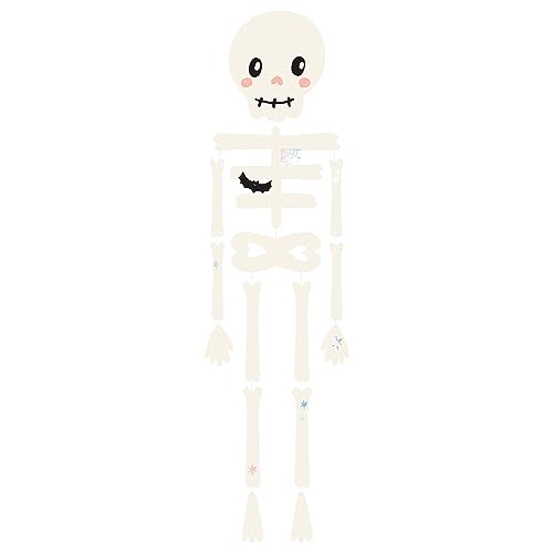 Hängedekoration Skelett in Weiß 110 cm Halloween DIY von DekoHaus