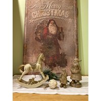 Blechschild Tafel Bild Schild Xxl Weihnachtsdeko Santa Clause Vintage Nostalgie Blechschild Tafel Bild Schild Xxl Weihnachtsdeko Santa Clause Vintage Nostalgie von DekoHirsch